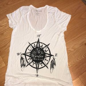 “Not All Who Wander Are Lost” Graphic T shirt